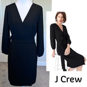 J.Crew 365 Crepe Wrap Dress Sz 0